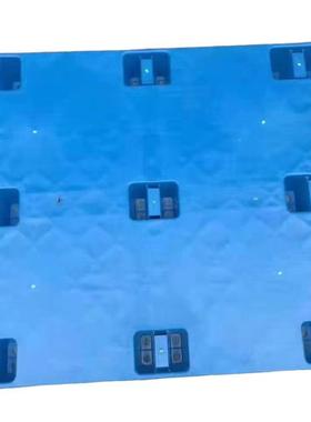 厂家供托烟草行业专用盘仓库周转直栈板平72080小九脚塑料面叉车