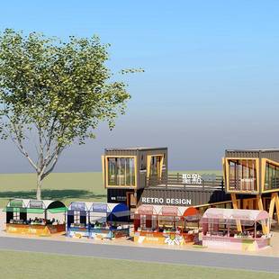 2835商业街摊展架示网红集市摊摆位铁艺活动架棚架商场夜市户外促