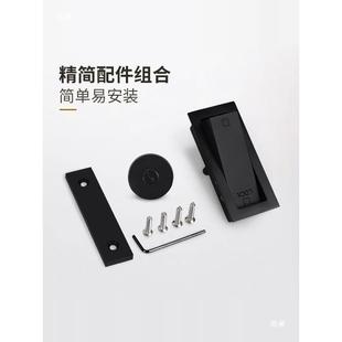 外挂式移门隐藏室推拉门锁谷仓锁移门内幽灵门锁中门内袋LIW嵌口