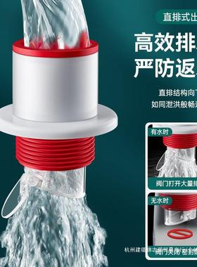 下水管防返臭管道防臭密封塞圈生卫62679间厨排水管房下道封口水