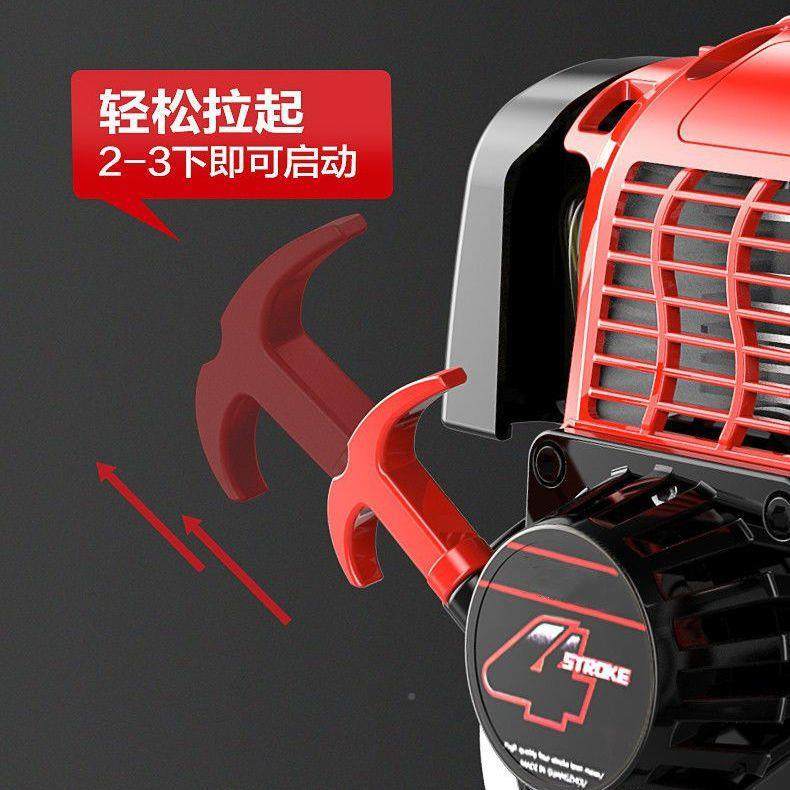 背超大功率割草机汽机油用小型家多功XRI能四冲程大功率负
