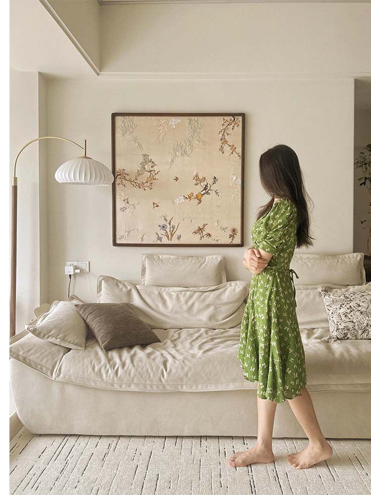 《花语》法式中式宋朝美学客厅装饰画花艺家居高档餐厅挂画