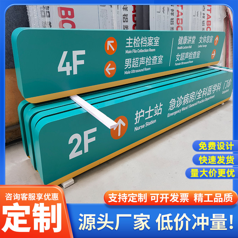医院吊牌灯箱指示牌地下车库商场护士站超市地铁双面悬挂厂家定制,商业/办公家具,灯箱,淘宝优惠券,粉丝福利购,淘宝优惠卷