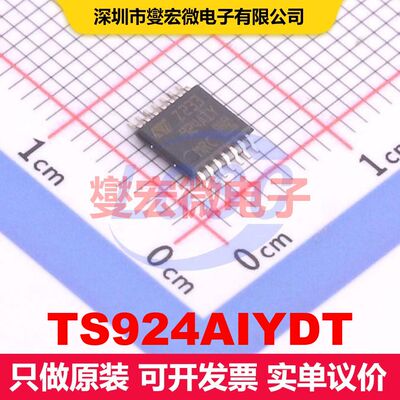 TS924AIYDT SO-14 仪器放大器 线性 集成芯片IC
