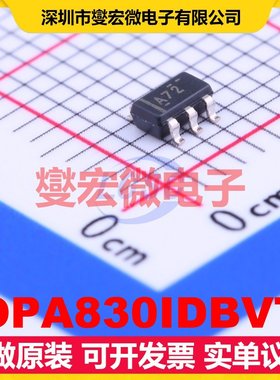 OPA830IDBVT SOT-23-5 单路运算放大器芯片IC