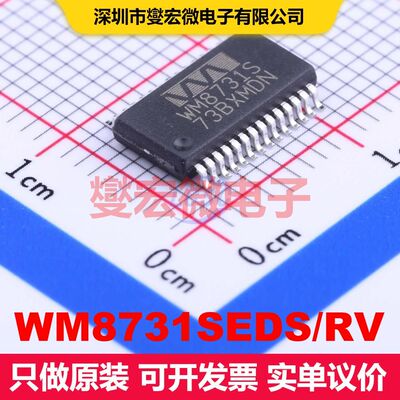 WM8731SEDS/RV SSOP-28-208mil 专用逻辑 逻辑 集成芯片IC