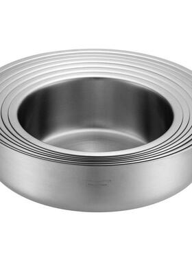 慕厨3024MF-SP200不锈钢盆打蛋洗家用和面 厨房菜大盆子碗公0/24/