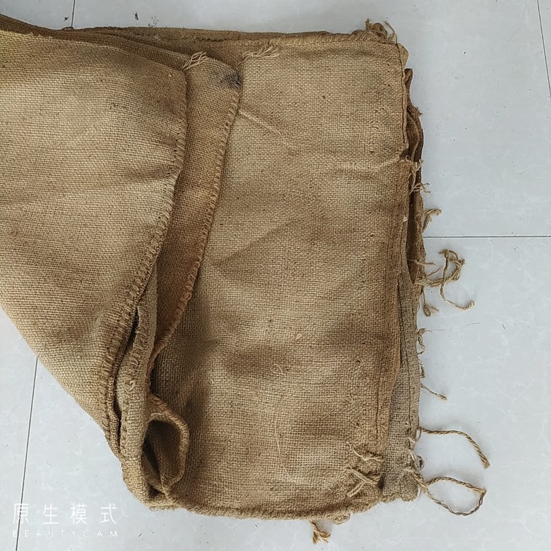 速发民俗老物件粮麻布袋老旧麻袋农老村食袋子杂项老东西怀旧道具