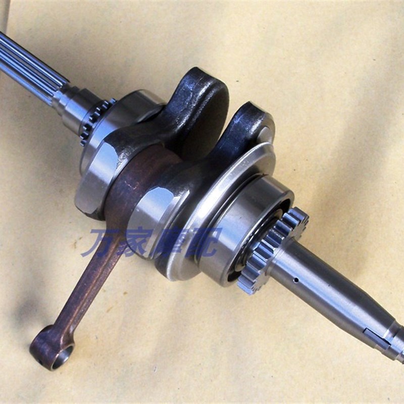 速发杆Y100福禧福喜巧格花嫁鬼火车玩丽鹰1曲0摩托车0轴连杆链Z配