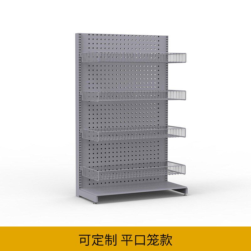 速发超市货架挂篮店笼挂框多层便利挂散装示称零食架多功能展散架