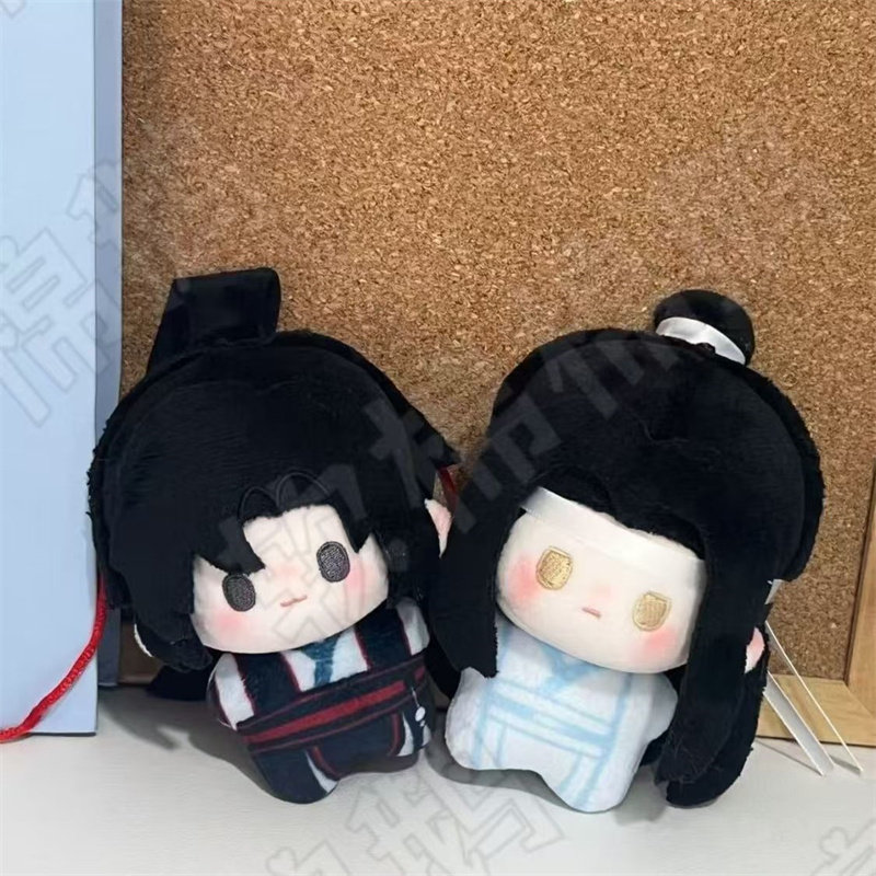 魔道祖师周边魏无羡蓝忘机娃娃图片