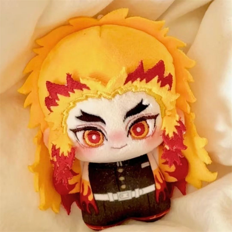 鬼灭之刃炎柱炼狱杏寿郎10cm棉花娃娃高颜值毛绒玩偶公仔动漫周边,模玩/动漫/周边/娃圈三坑/桌游,棉花娃娃,淘宝优惠券,粉丝福利购,淘宝优惠卷