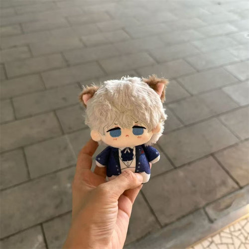 恋与深空沈星回10cm棉花娃娃周边