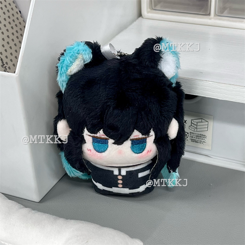 鬼灭之刃时透无一郎10cm棉花娃娃