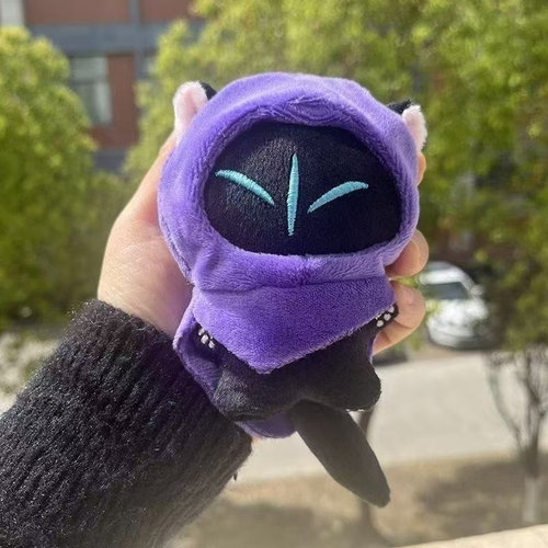 无畏契约周边幽影猫猫棉花娃娃