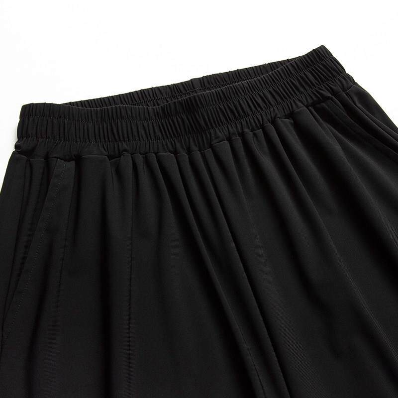 夏季薄冰丝裙裤女高中年妈妈七分礼服定制/加工