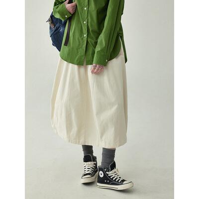 北岛AMUU」日系松RJR紧半腰身裙女春季新款设计裙感花苞裙半「工