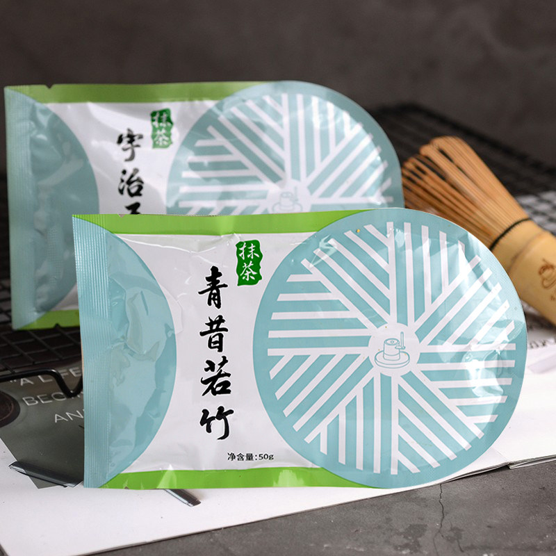 五十铃抹茶蛋糕宇治若竹五十铃抹茶粉小山园牛轧糖蛋糕曲奇烘焙材