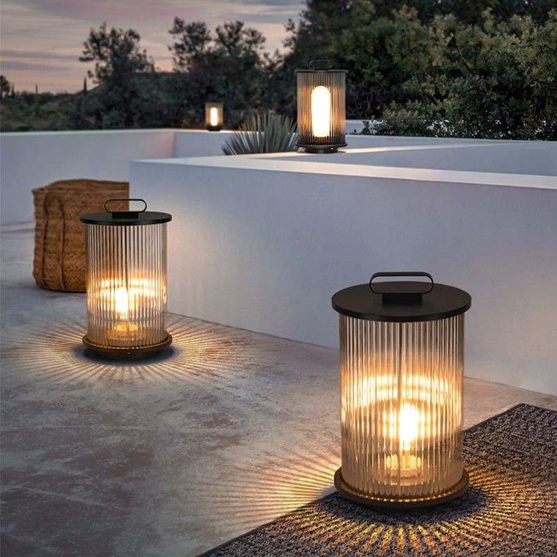 户外灯庭院灯太阳能防水草坪灯阳台露台花园布置落地灯别墅景观灯