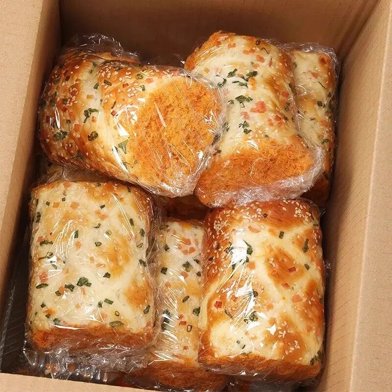 香葱蛋卷新客抢10个】香葱卷肉松味夹心面包饱腹代早餐蛋糕三明