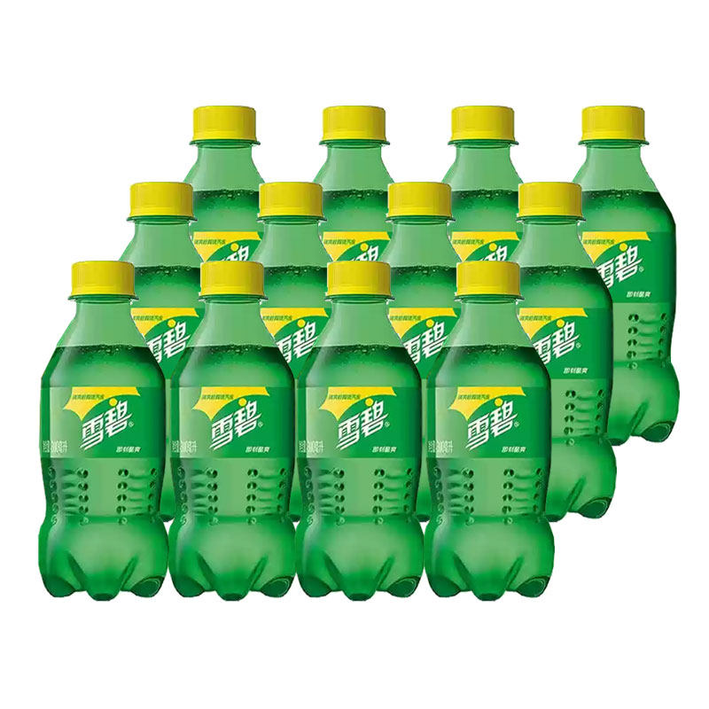 可口可乐雪碧可乐柠檬味饮料300ml*12瓶整箱瓶装夏季解渴碳酸汽水