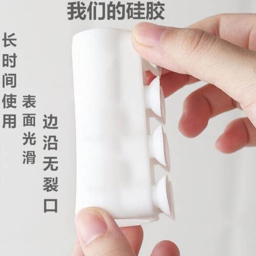 花洒吸盘硅胶免打孔通用支架浴室淋浴莲蓬喷头强力吸附固定器底座