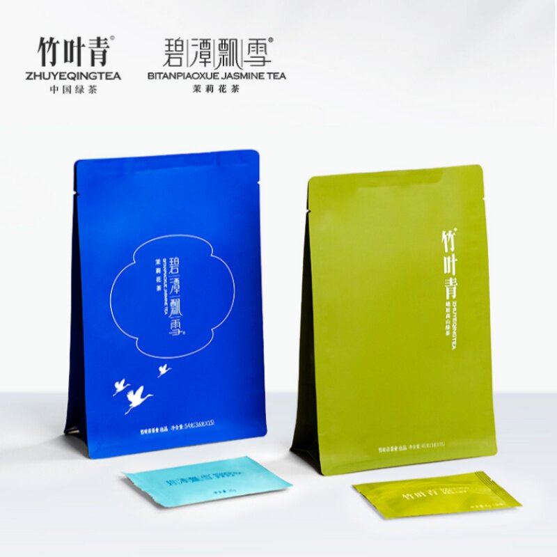 茉莉花茶竹叶青2026年新茶绿茶特级品味茶叶自饮独立袋装