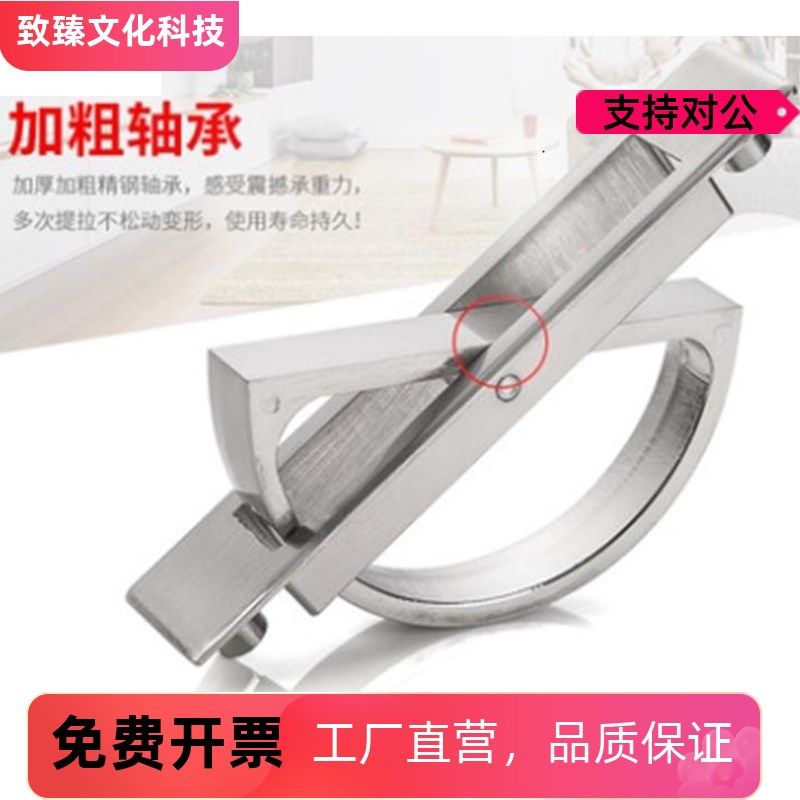 XAC22-L100/L115锌合金旋转拉手不锈钢榻榻米拉手XAC21-L100/L115