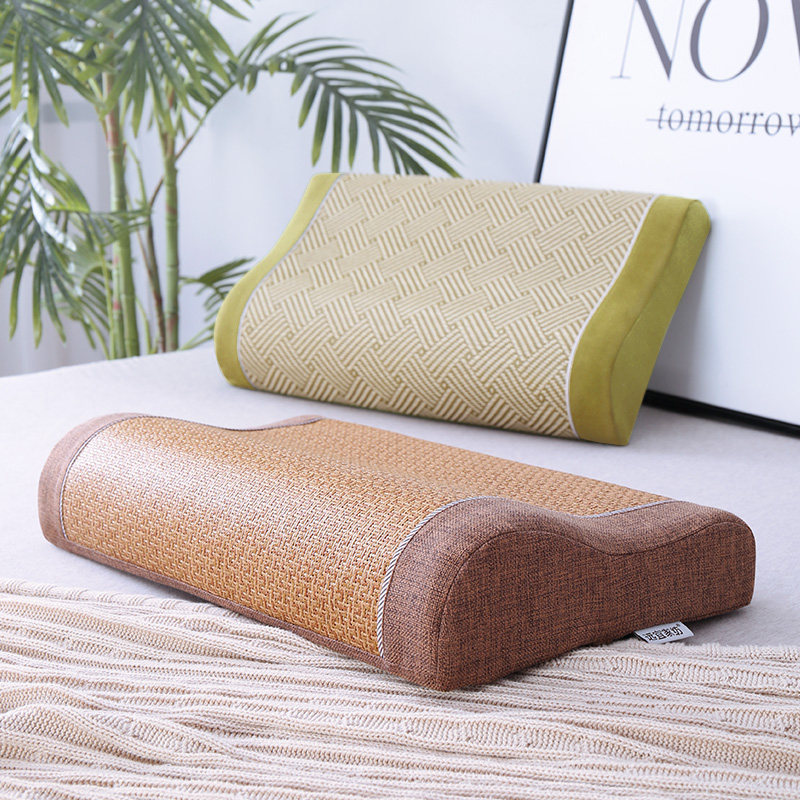 睡觉专用太空记忆棉枕头夏天凉枕单人睡眠整头凉席乳胶护颈枕