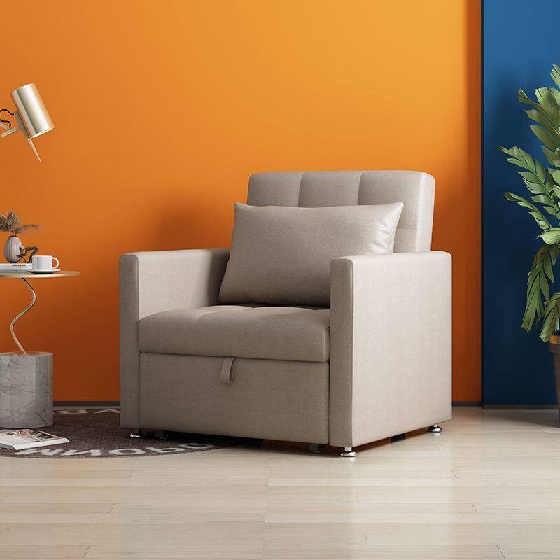 沙发床两用 推拉式伸缩可折叠变床客厅多功能科技布私人影院沙发