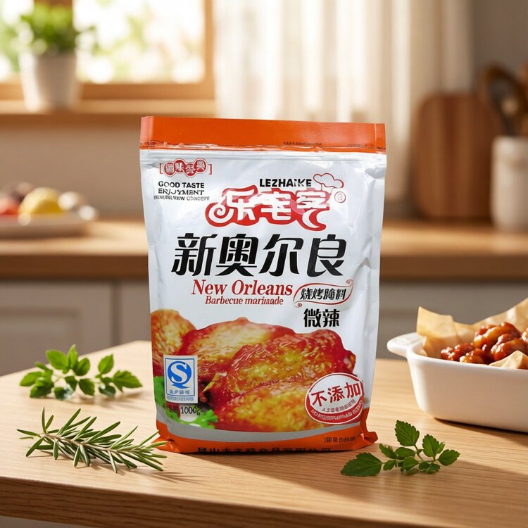 纽奥良烤鸡翅腌料 微辣烤肉油炸炸鸡腿烧烤调料1000g包邮