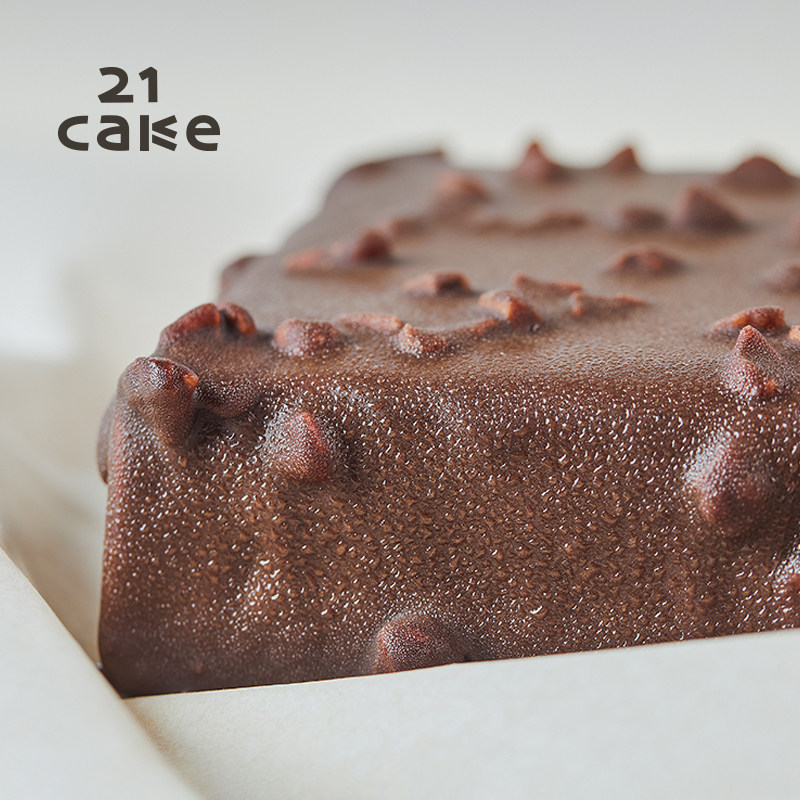 巧克力榛子蛋糕21cake布莱克榛子巧克力生日蛋糕动物奶油纪