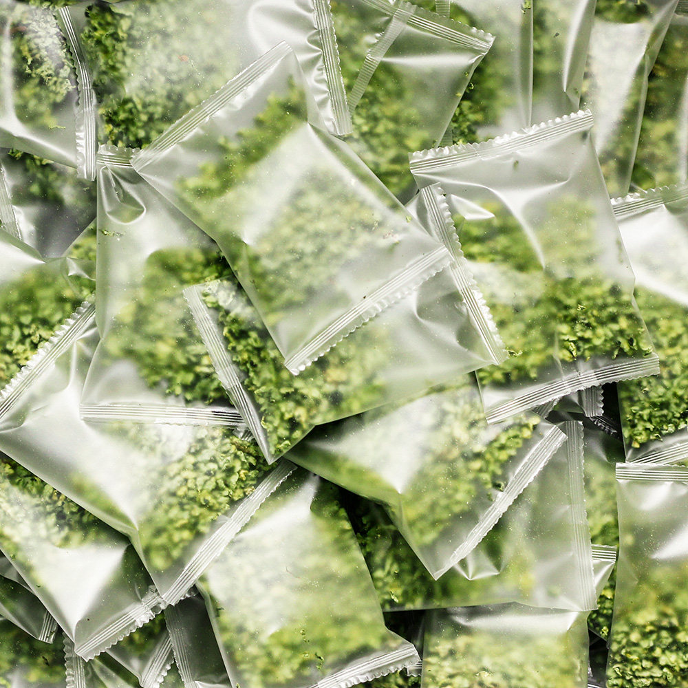 荷叶茶润肠微山湖刮新鲜采荷叶颗粒油去泡茶泡水脂干荷叶保鲜小袋