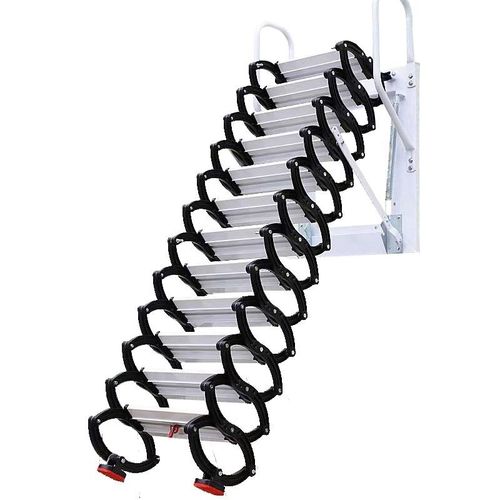 室外壁挂式折叠伸缩楼梯家用阁楼覆式别墅