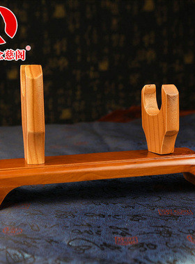 剑架木刀架底座简易刀架客厅简约摆件桃木剑托家居实木装饰品摆设