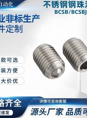 不锈钢钢珠d滚轮 BCSB/BCSBJ6/8/10/12/16/20