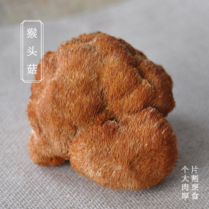 山海农人/满族小馆 东北猴头菇个大肉厚长白山特产蘑菇干货 250g