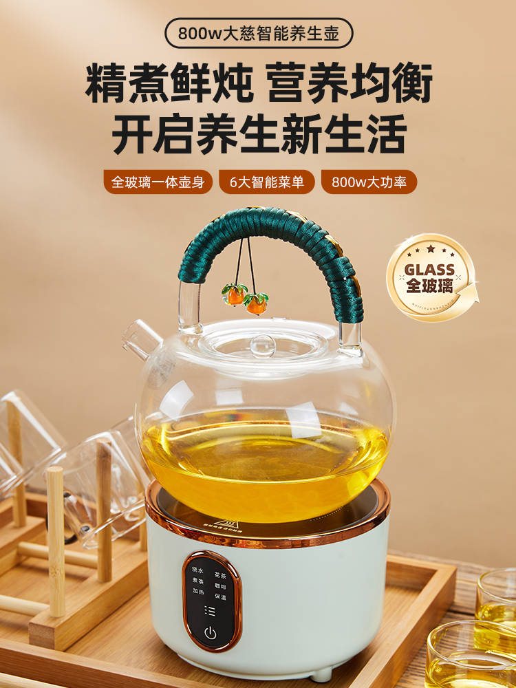 电陶炉煮茶家用煮茶器2025新款小型烧水炉电热炉光波炉围炉泡茶壶