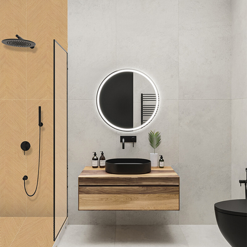 日式侘寂风鱼骨木纹砖卫生间背景墙砖原木瓷砖卧室地板砖客厅地砖