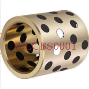 怡合达直柱型铜合金k无油衬套OFK01 30石墨铜套自润滑耐磨导 d25