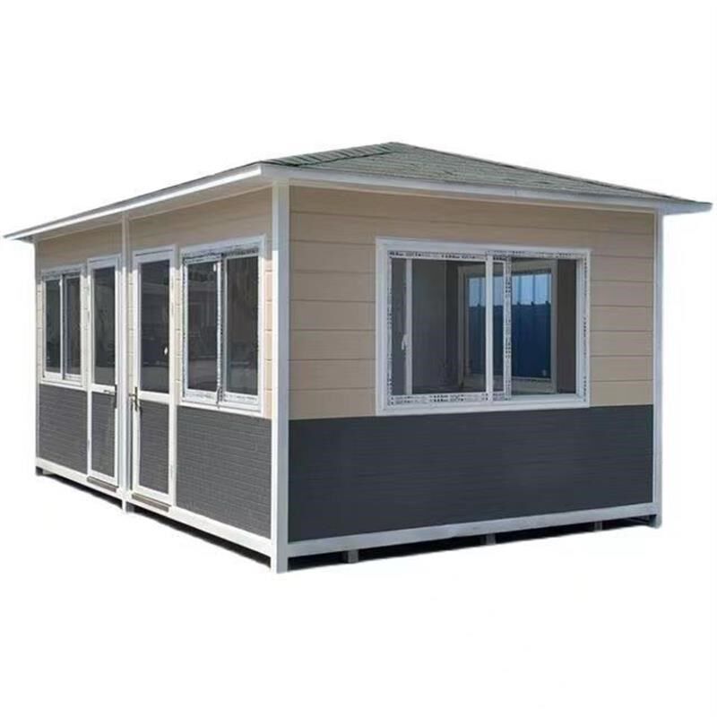 集装箱移动保安户外房屋雕花岗亭简易治安收费值班室活动定制