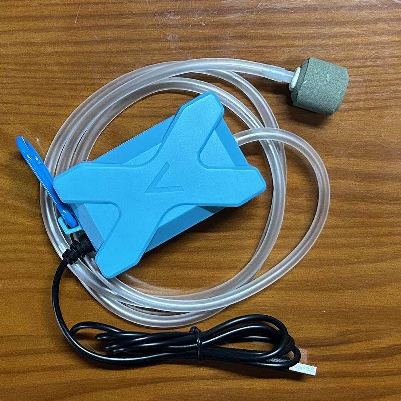 速发小鱼缸氧气泵养鱼小型超静音家用usb增氧泵钓鱼专用打氧机户