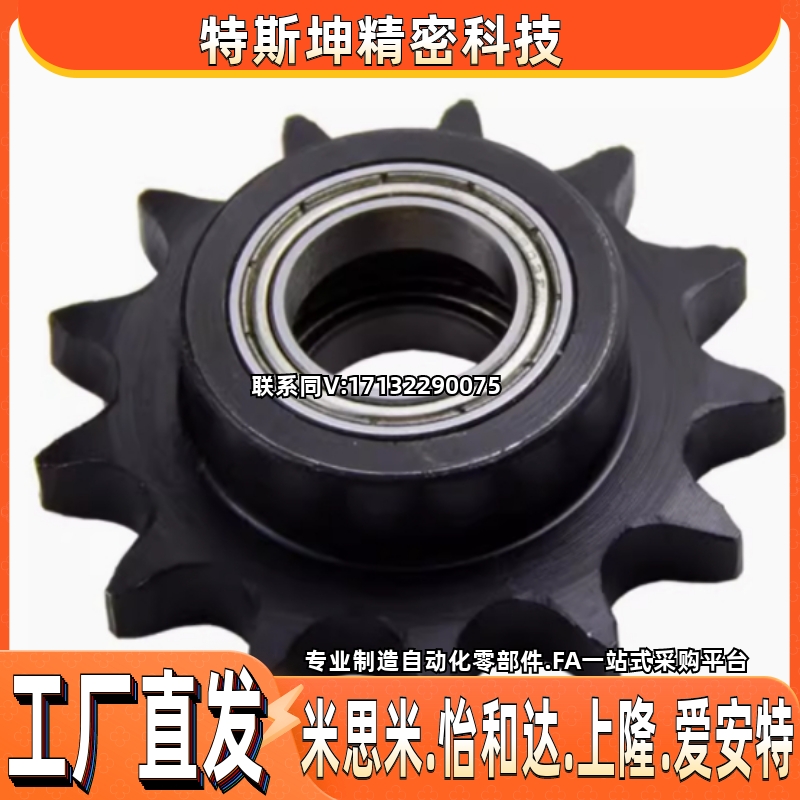 40B双轴承 惰链轮DSSD08A-13 15 17 19-10 12 15 17 20替换爱安特