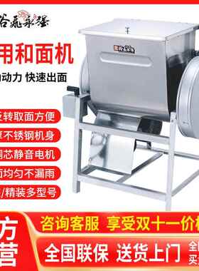 裕飞永强和面机商用大型卧式简装精装强力-15/25/50/100公斤
