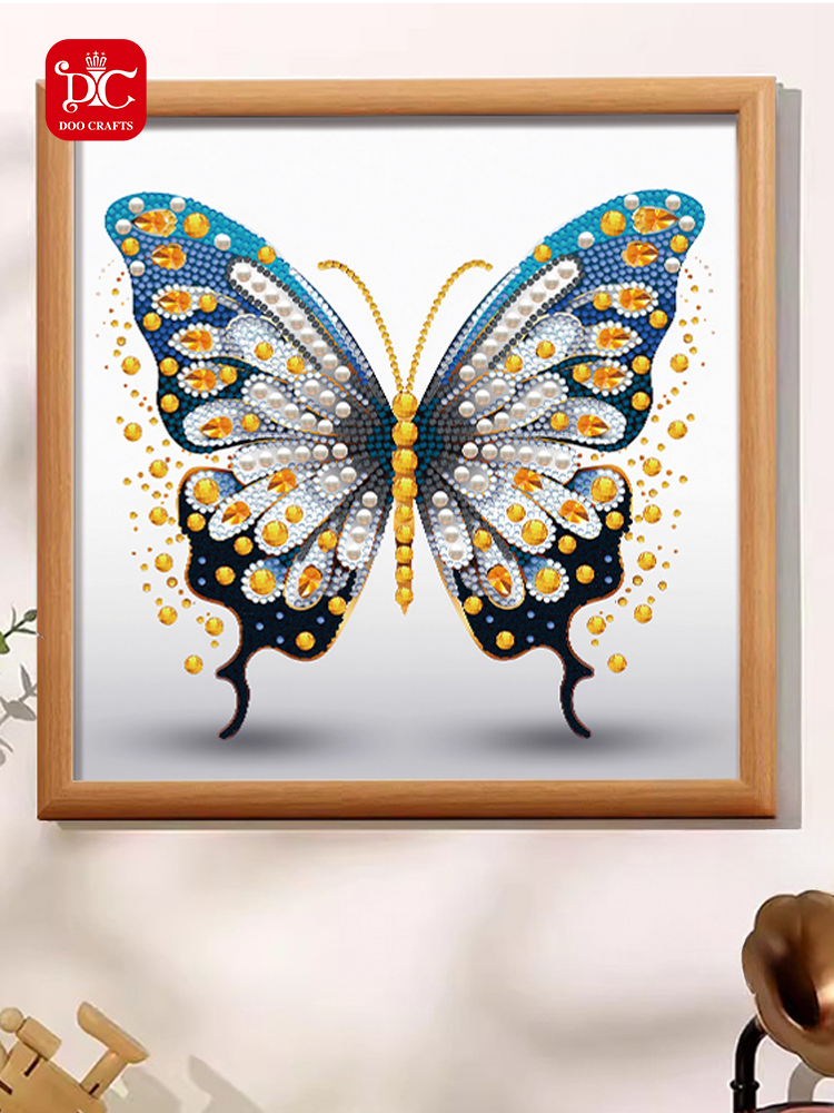 DcTiicai钻石画手工Diy2025新蝴蝶爱客厅卧室高端装饰挂框画