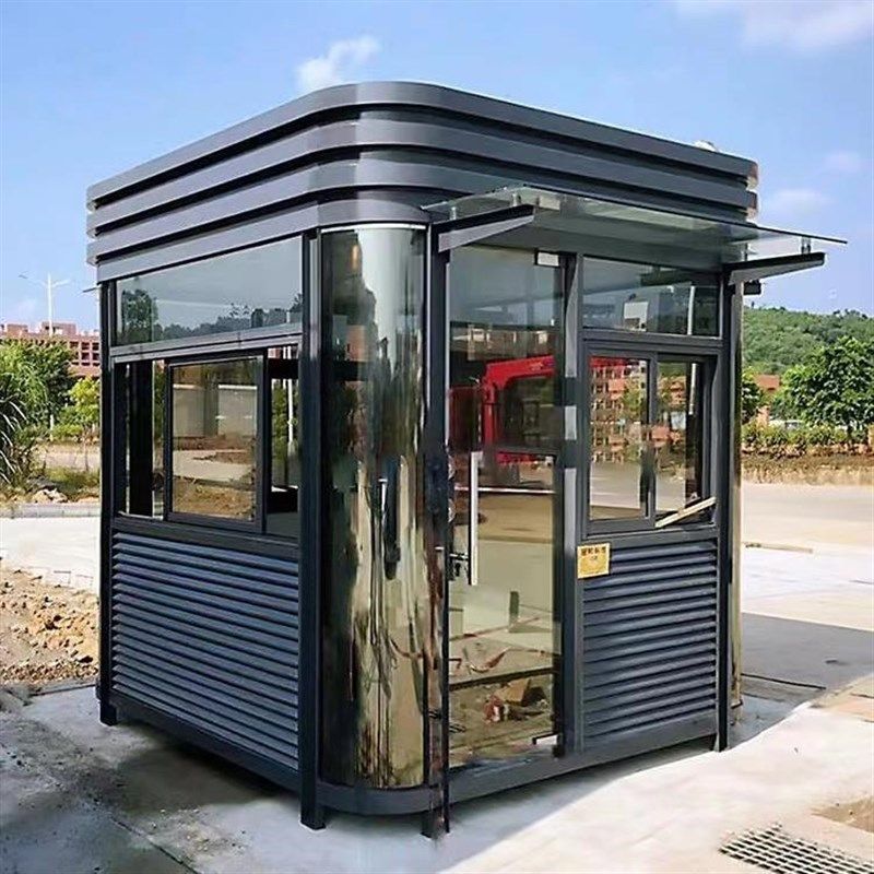 钢结构岗亭值班室户外门卫室小区保安室收费治安传达保安岗亭