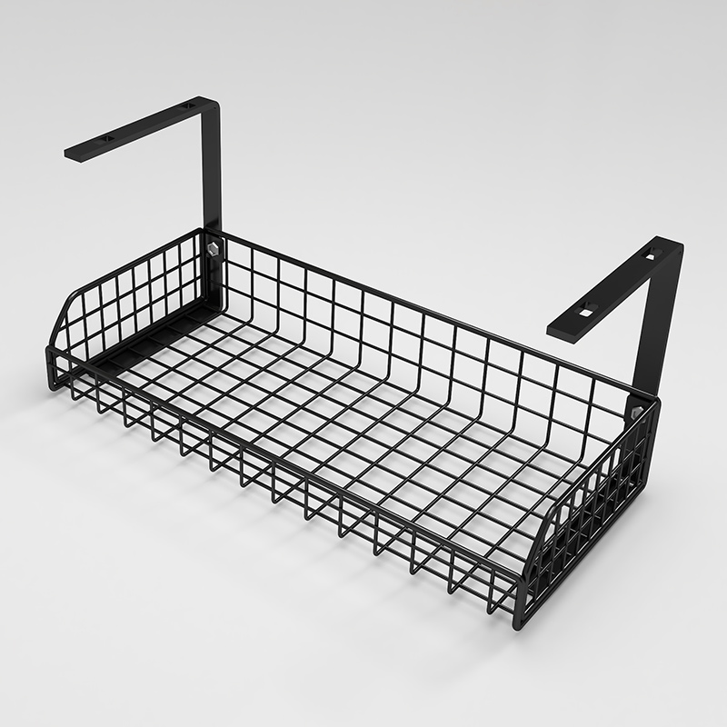 速发桌下理线架桌底电线收纳网路线插座置物架盒免打孔电脑桌下走