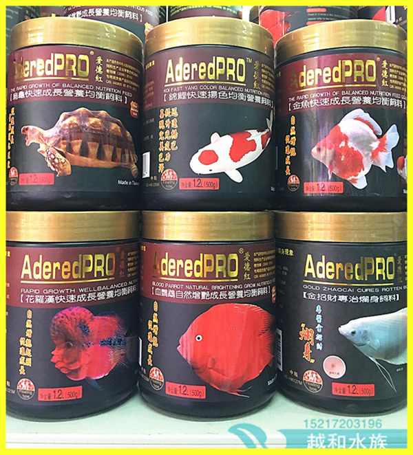 速发爱德红鱼粮血鹦鹉招财鱼锦鲤花罗汉鱼乌龟增色饲料包邮