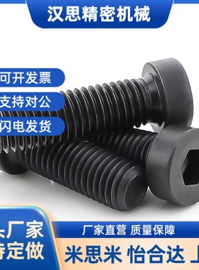 粗牙螺丝 碳钢内六角小径螺栓 SBB8/10/12-10/12/16/20/25/30/35