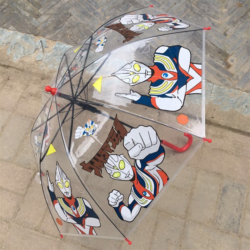 儿童雨伞男女幼儿园小学生宝宝透明加厚卡通创意童伞包邮